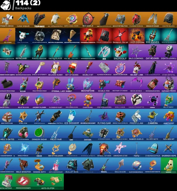 F1041 Slim Shady, Darth Maul, Padmé, Peter Griffin, Lewis Hamilton, Black Widow, Agent Chaos & 75 Skins 